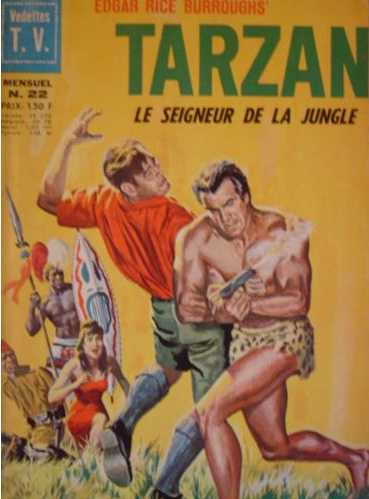 Scan de la Couverture Tarzan Vedettes Tv n 22